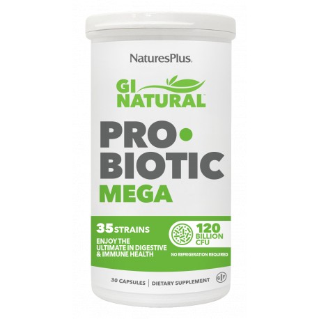 NATURES PLUS GI NATURAL probiotic mega 30cap.