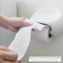 ORYX Axe pour porte-rouleau de papier toilette Ø 22 mm x 110-150 mm blanc