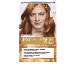 L'Oréal Paris EXCELLENCE INTENSE #7.43 Blond Cuivré Doré 1 u