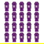 OMP Speed Jeu De 20 Écrous En Aluminium M14x1.5 Clé De 19 Longueur 40 mm Couleur Violet OMPS09931411