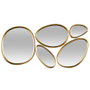 Home Deco Factory JGO. 5 ESPEJOS FORMA ORGÁNICA
