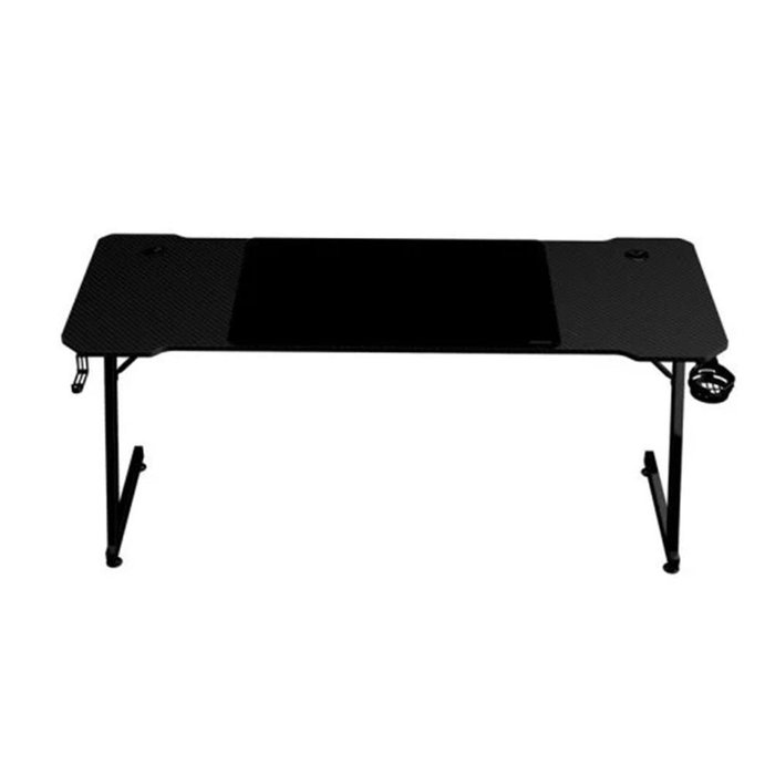 Mars Gaming Bureau Ergo MGD-X160 160x60 cm avec tapis XXL incluse, structure acier, capacité 100 kg, noir