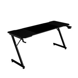 Mars Gaming Bureau Ergo MGD-X160 160x60 cm avec tapis XXL incluse, structure acier, capacité 100 kg, noir