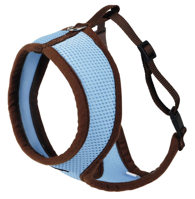 Kerbl Harnais Active bleu pour chat avec laisse 120 cm Kerbl Harnais Active bleu pour chat avec laisse 120 cm