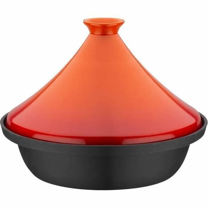 GSW Tajine en fonte massive 30 x 22 cm Orange GSW Tajine en fonte massive 30 x 22 cm Orange