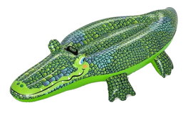 Matelas gonflable crocodile 152x71 cm avec poignées