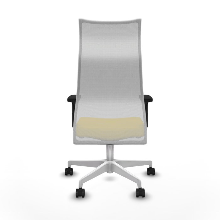 Piqueras y Crespo Chaise de Bureau Albacete Jaune et Blanc Piqueras y Crespo Chaise de Bureau Albacete Jaune et Blanc