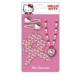 Cerdá - Set de beauté et accessoires Hello Kitty - Coffret maquillage enfant dès 3 ans - Rose