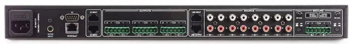 DBX 1260 ZonePRO Processeur audio 12 entrées 6 sorties avec contrôle Ethernet