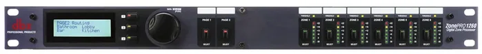 DBX 1260 ZonePRO Processeur audio 12 entrées 6 sorties avec contrôle Ethernet