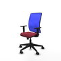 PIQUERAS Y CRESPO Chaise Motilla Synchro Bordeaux et Bleu