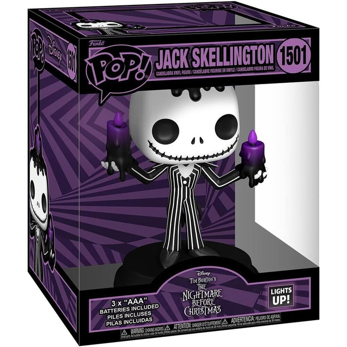 FUNKO Figura POP Super Disney Pesadilla Antes de Navidad luz FUNKO Figura POP Super Disney Pesadilla Antes de Navidad luz
