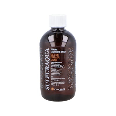 AVERROES Eau sulfurée isotonique 500ml AVERROES Eau sulfurée isotonique 500ml