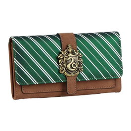 Harry Potter Portefeuille Slytherin en simili cuir marron - Pour enfants à partir de 3 ans
