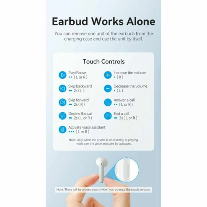 Écouteurs in Ear Bluetooth Vention NBHP0