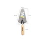 WOLFPACK LINEA PROFESIONAL Truelle Maurer 348 manche bois 160 mm