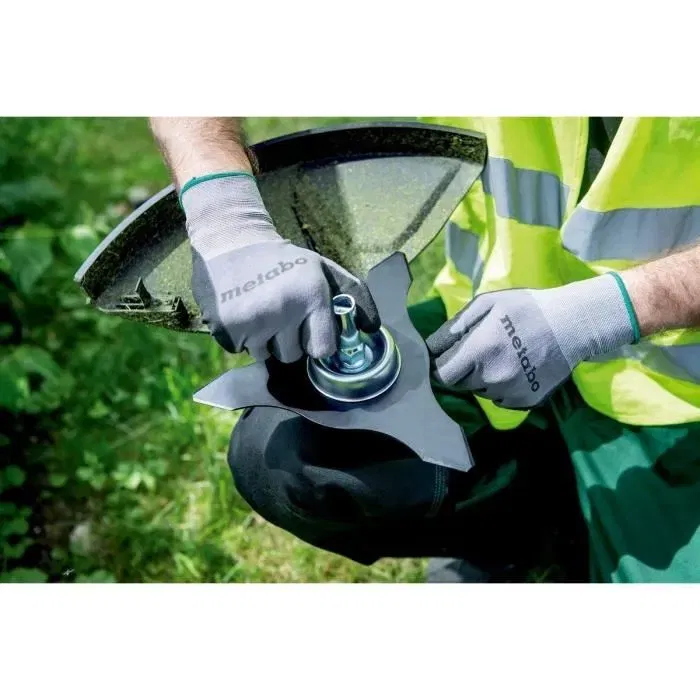 Metabo Accessoire pour Débroussailleuse MA-FS 40 18 V - Kit Capot, Lame 3 Hélices, Bobine Fil 2 mm et Clés