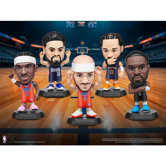 ZURU NBA Ballers S2 - Capsule surprise avec figurine aléatoire à collectionner - Poster et mini-ballon inclus - À partir de 3 ans