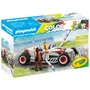 PLAYMOBIL 71376 - Voiture de course PLAYMOBIL Color, jeu de construction 20 pièces avec personnages, pour enfants dès 5 ans