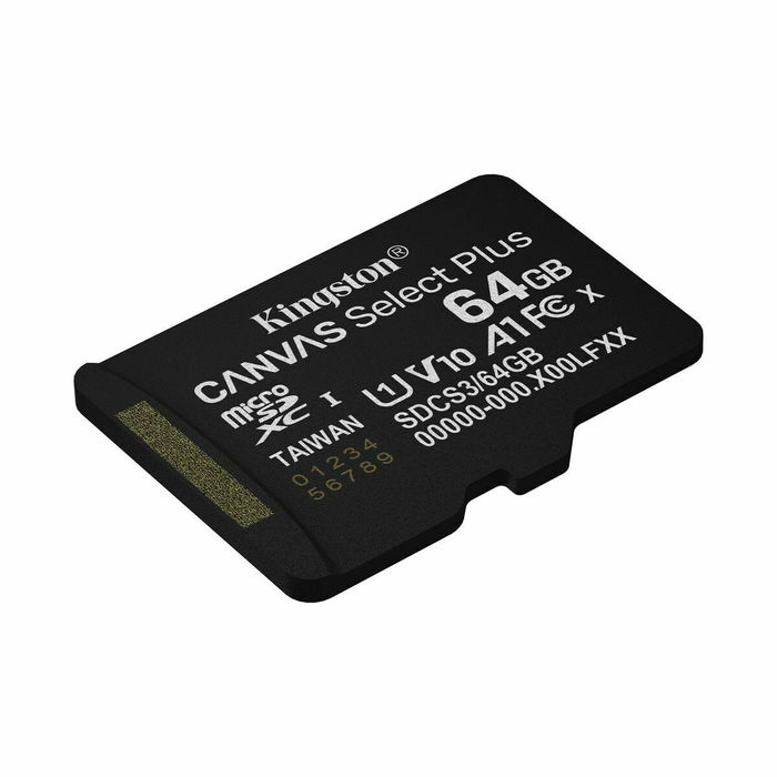 Carte Mémoire Micro SD avec Adaptateur Kingston SDCS3/64GBSP 64 GB