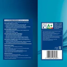 Ripolin Peinture pour murs et plafonds - Blanc mat - Sous-couche intégrée - 2 en 1 - Finition parfaite - Fabrication française - 10 L