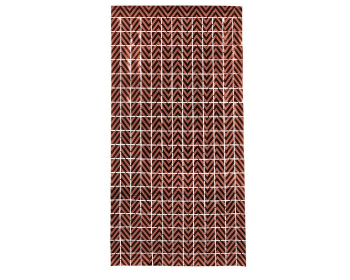 atosa Rideau Décoratif Métallisé à Rayures Noir et Rose 200x100 cm atosa Rideau Décoratif Métallisé à Rayures Noir et Rose 200x100 cm