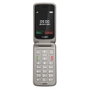 Gigaset GL595 Téléphone Mobile Senior Gris Titanium avec Bouton SOS, Écran 2.8", Bluetooth, USB-C, IP44