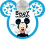 Licensing Bébé À Bord Mickey CZ10423 Signal Ventouse Voiture