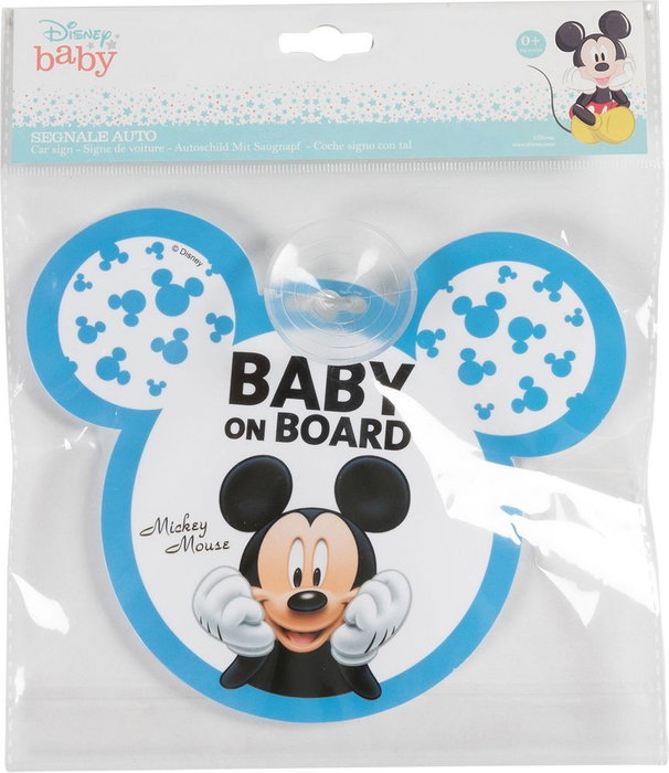 Licensing Bébé À Bord Mickey CZ10423 Signal Ventouse Voiture Licensing Bébé À Bord Mickey CZ10423 Signal Ventouse Voiture