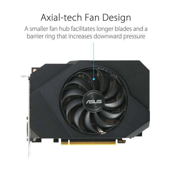 Asus Phoenix PH-RTX3050-8G-V2 NVIDIA GeForce RTX 3050 8 Go GDDR6 Asus Phoenix PH-RTX3050-8G-V2 NVIDIA GeForce RTX 3050 8 Go GDDR6