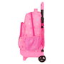 Cartable à roulettes Benetton Heart Rose 33 x 45 x 22 cm