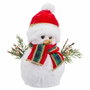 BigBuy Home Décoration de Noël Bonhomme de Neige Multicolore
