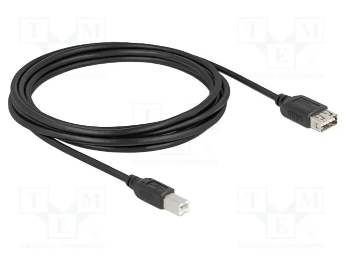 DELOCK Câble USB 2.0 Type A vers Type B - 3m DELOCK Câble USB 2.0 Type A vers Type B - 3m