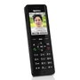 Fritz! Fon X6 20003009 Téléphone DECT sans fil, écran couleur 2,4 pouces, haut-parleur HD, mains libres, noir