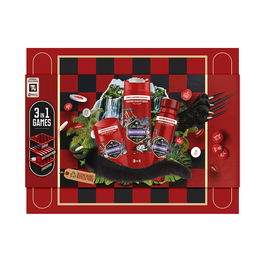 Old Spice Kit Coffret 3 Pièces Night Panther : Déodorant Stick 50 ml, Gel-Shampoing 250 ml, Déodorant Spray 150 ml - Parfum pour Homme