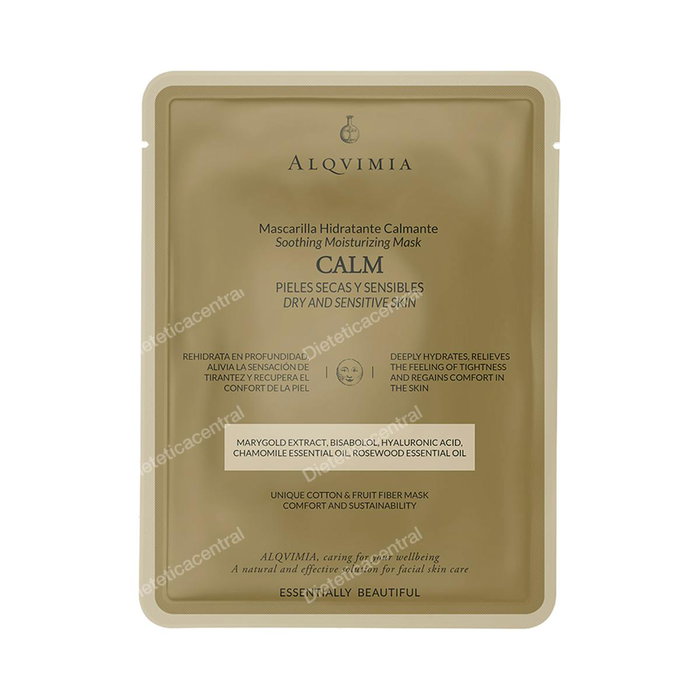 Alqvimia Masque Visage Apaisant Eb Calm 1 pièce Alqvimia Masque Visage Apaisant Eb Calm 1 pièce