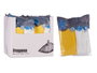 Arte Regal Set Fregona Viscosa 150g + 4 Lavettes 40x36 cm Gris et Blanc (Set de 14)