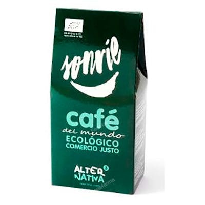 ALTERNATIVA 3 CAFE DEL MUNDO SONRIE café moulu BIO 125 g ALTERNATIVA 3 CAFE DEL MUNDO SONRIE café moulu BIO 125 g