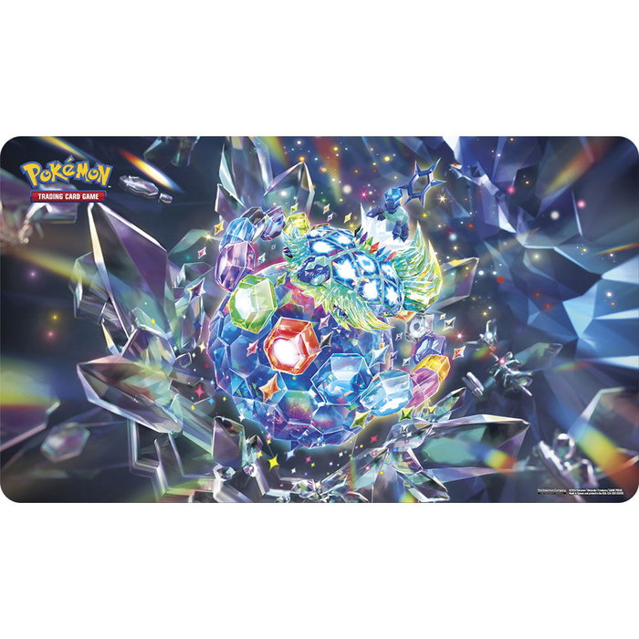 Pokémon - Étui de cartes Terapagos Ultra Premium en espagnol - Avec 18 paquets, cartes promo, tapis et code Pokémon Live
