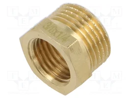 GEBO Adaptateur de réduction mâle-femelle G 1/4 inch inférieur / G 3/8 inch extérieur