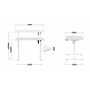 Huzaro Bureau HZ-Hero 7.9 White Blanc
