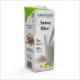 Amandin Boisson Végétale de Riz Bio 1L - Lot de 6