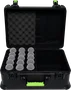 SBG Estuche De Transporte De Polietileno Para 15 Micrófonos - SBG Malette en Polyéthylène pour 15 Microphones avec Cadenas TSA