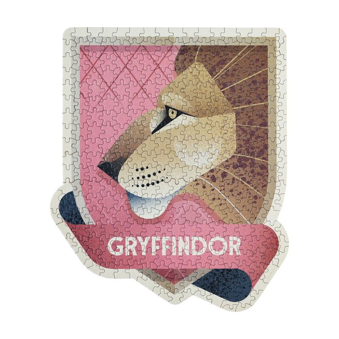 ERIK - Puzzle Harry Potter Potion Gryffindor 322 Pièces, 32.4x38.7 cm, Présenté dans un Flacon en Verre avec Bouchon en Liège