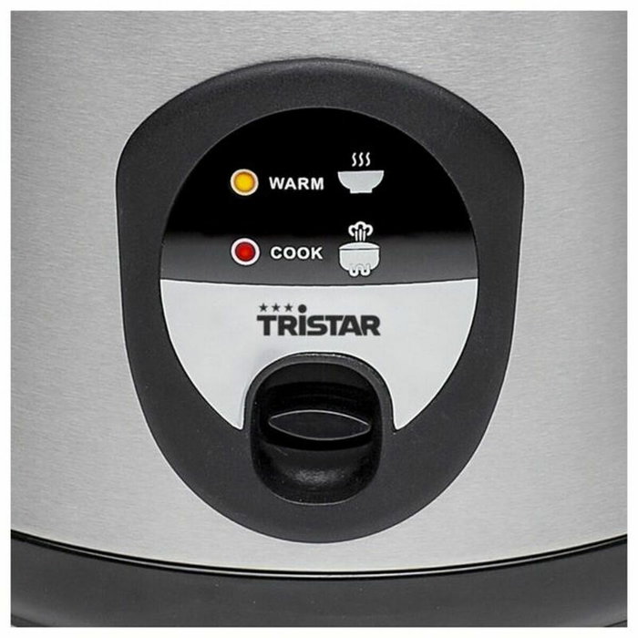 cuiseur à riz Tristar RK-6126 Arrocera 400 W Acier inoxydable Argenté 1 L