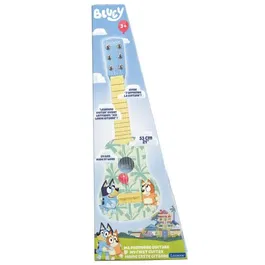 Lexibook Ma Première Guitare Bluey en bois - Guitare enfant 53 cm avec guide d'apprentissage, accordable