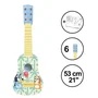Lexibook Ma Première Guitare Bluey en bois - Guitare enfant 53 cm avec guide d'apprentissage, accordable