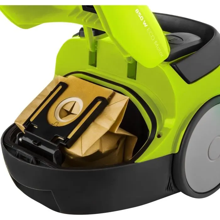 Sencor SVC 45GR-EUE3 Aspirateur traîneau avec sac, 850 W, Vert