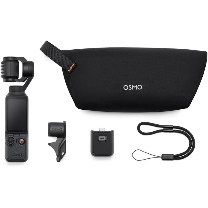 DJI Osmo Pocket 4 - Caméra stabilisée compacte avec capteur CMOS 1 pouce, enregistrement 4K 240 fps et stabilisation mécanique 3 axes - Pack Standard DJI Osmo Pocket 4 - Caméra stabilisée compacte avec capteur CMOS 1 pouce, enregistrement 4K 240 fps et stabilisation mécanique 3 axes - Pack Standard