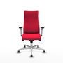 Piqueras Y Crespo Fauteuil Albacete, Rouge, Mécanisme Synchrone